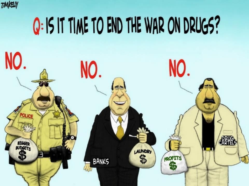 drug war cartels money bags